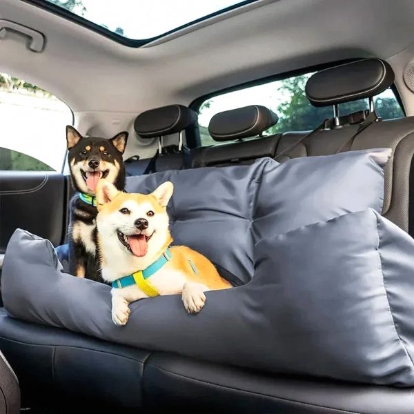 Comfortable and Reversible Dog Car Hammock
