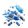 2-in-1 Transforming Airplane Playset with Pull-Back Mini Cars — Cars & Vehicles by ELKLU