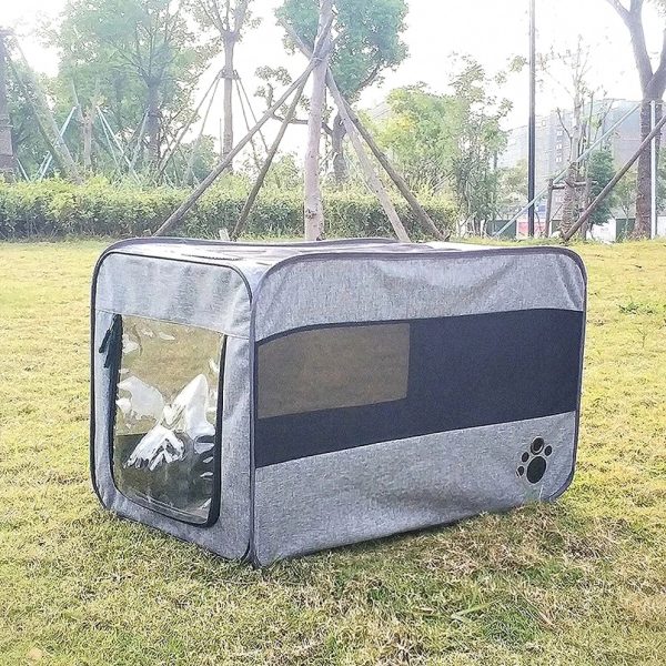 Lightweight and Safe Dog Car Transport Cage