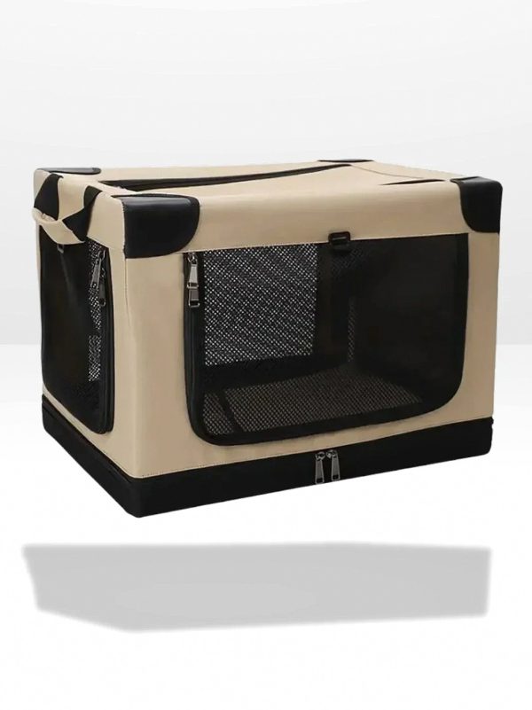 Safe and Comfortable Dog Car Transport Crate