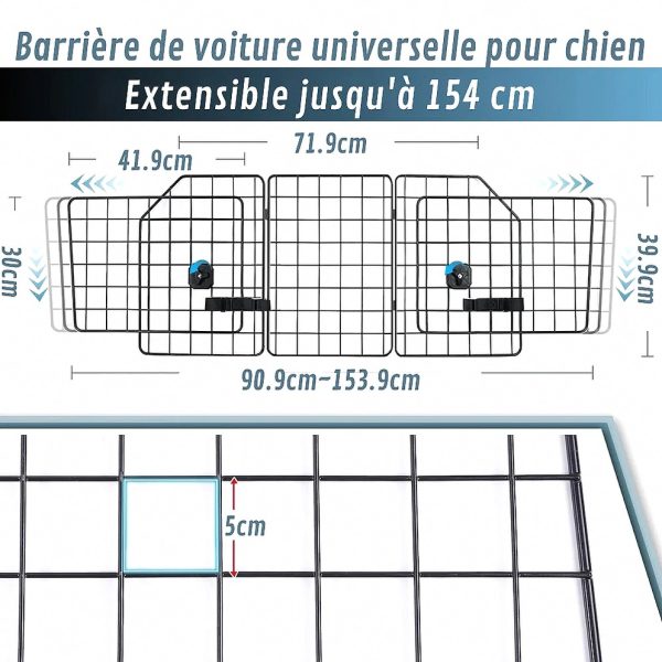 Dog Car Safety Grid