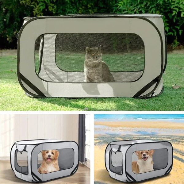 Safe and Practical Dog Car Transport Cage