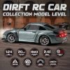 4WD RC Drift Car 1:24 — 2.4 GHz Rechargeable with LED Lights — Cars & Vehicles by ELKLU