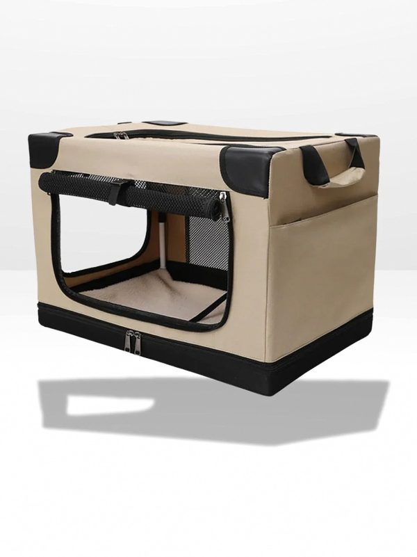Safe and Comfortable Dog Car Transport Crate