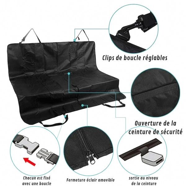 Car Cover Protects Interior for Dogs
