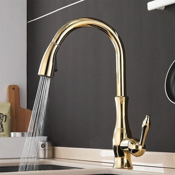 Anton – Elegant Retractable Kitchen Faucet — Cooking & Home by ELKLU