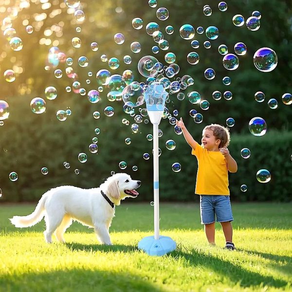 Automatic Bubble Machine – LED Lights & Leakproof — OutDoor by ELKLU