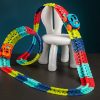 40ccad960f9a Changeable Race Track with LED Light-Up Race Cars — Cars & Vehicles by ELKLU