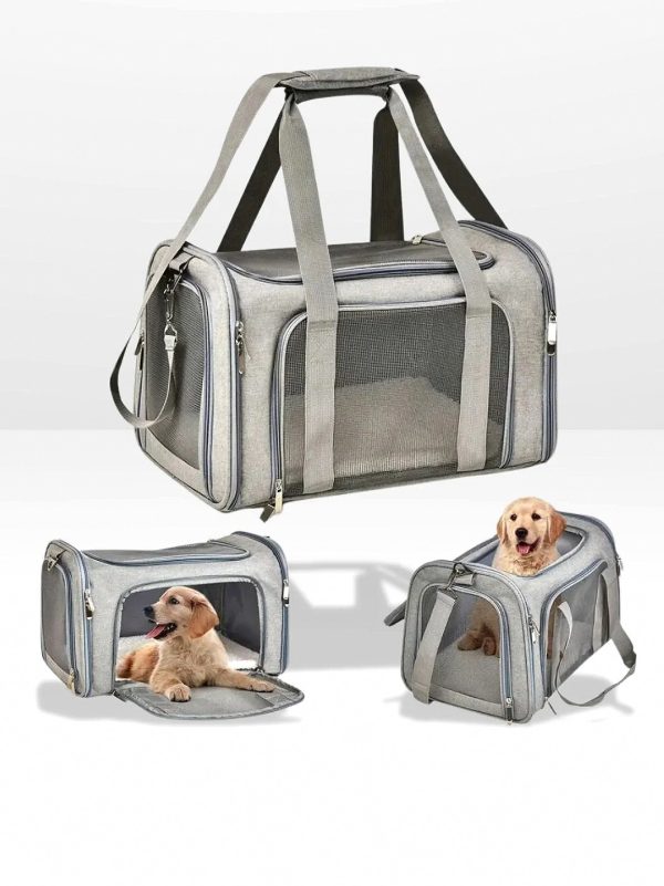 50e8ba1f4936 Comfortable and Secure Dog Car Carrier Bag — Pets & Companions by ELKLU