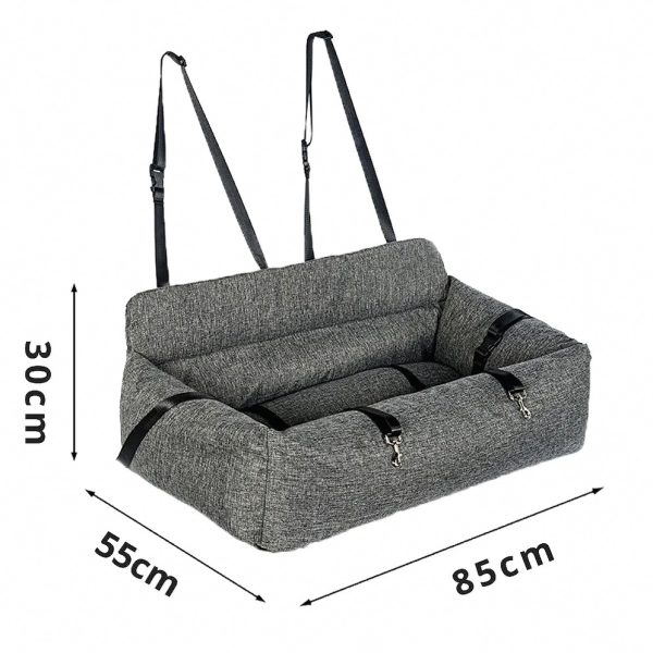 de705f9f9eab Comfortable and Secure Dog Car Seat — Pets & Companions by ELKLU
