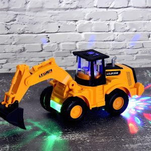 Dancing Excavator Toy with Construction Sounds & Lights — Cars & Vehicles by ELKLU