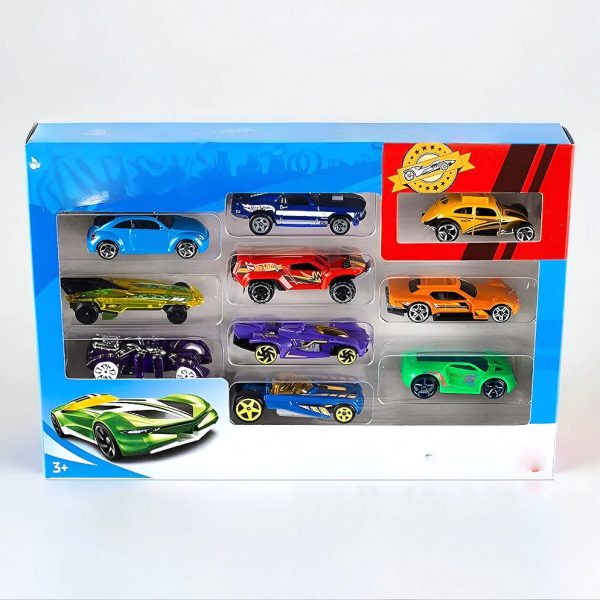 7435d79ea3c3 Die-Cast Toy Car Collection — 1:64 Scale Vehicle Set — Cars & Vehicles by ELKLU