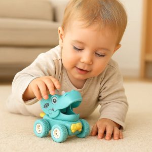 437b957d102c Dinosaur Push-Drive Truck with Friction Motor — Cars & Vehicles by ELKLU