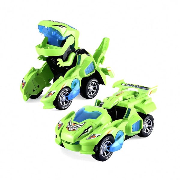 Dinosaur Transforming Race Car with Turbo Engine Sounds — Cars & Vehicles by ELKLU