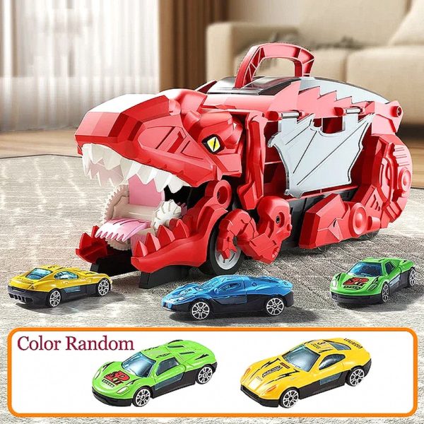 c3e719a271b8 Dinosaur Transporter Truck with 6 Detailed Dino Figures — Cars & Vehicles by ELKLU
