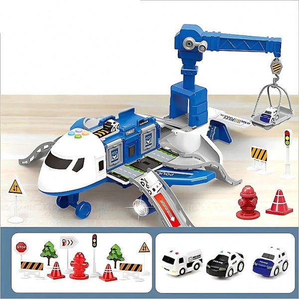 DIY Assembly Plane Toy with Songs & Educational Voice Prompts — Cars & Vehicles by ELKLU