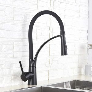 Elegant Kitchen Mixer with Hand Shower and 2 Functions