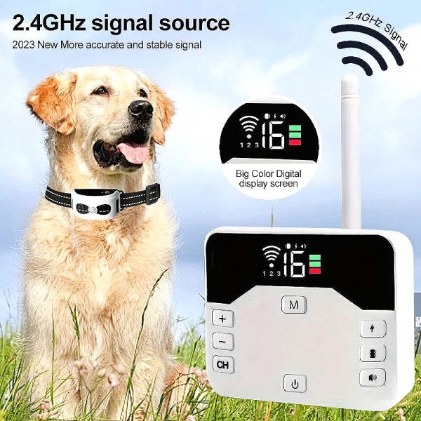 – Training Collar & Wireless Fence 2-in-1 for Dog