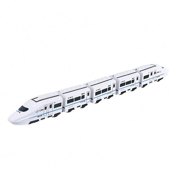 Electric Train Track Set with Locomotive & Carriages — Cars & Vehicles by ELKLU