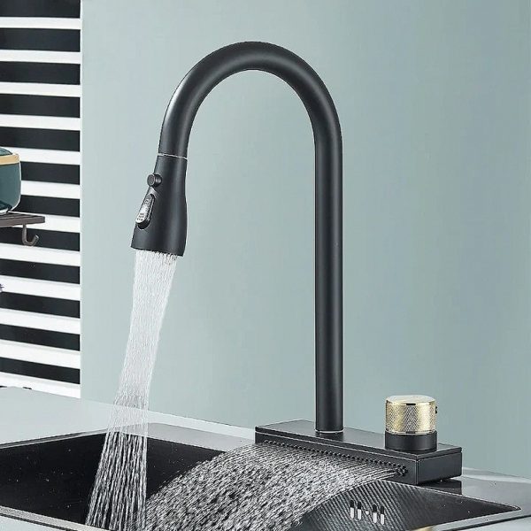 Elegant Kitchen Faucet with 3 Valves — Cooking & Home by ELKLU