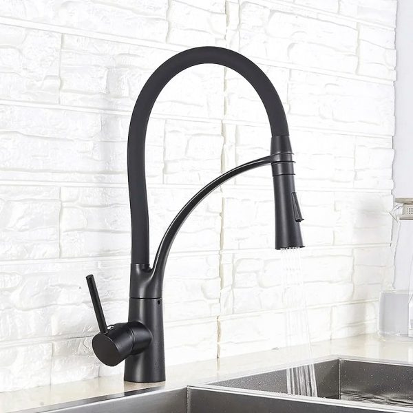 Elegant Kitchen Mixer with Hand Shower and 2 Functions — Cooking & Home by ELKLU