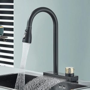 Elegant Kitchen Faucet with 3 Valves