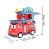 Fire Truck Toy with Working Lights, Siren & Music — Cars & Vehicles by ELKLU