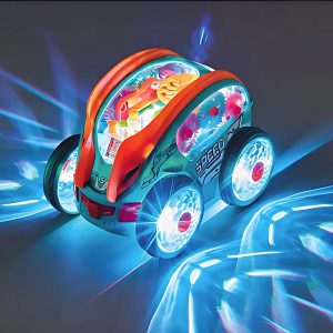 c72098ddab92 Gear-Driven LED Spin Car with 360° Flip Action — Cars & Vehicles by ELKLU