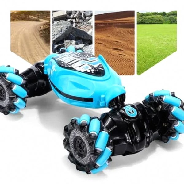Gesture-Controlled RC Stunt Car – 4WD with 360° Flips — OutDoor by ELKLU
