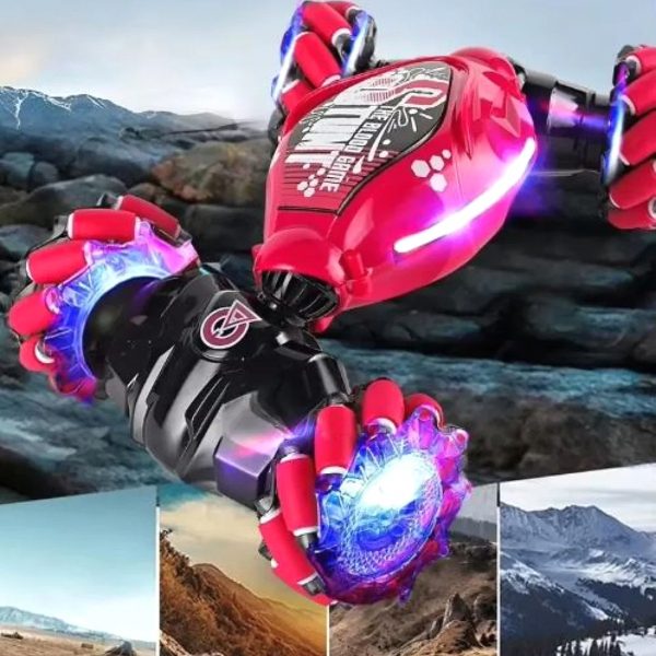 Gesture-Controlled RC Stunt Car – 4WD with 360° Flips — OutDoor by ELKLU