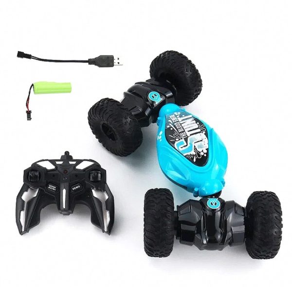 Gesture-Controlled RC Stunt Car – 4WD with 360° Flips — OutDoor by ELKLU