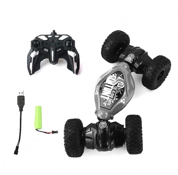 Gesture-Controlled RC Stunt Car – 4WD with 360° Flips — OutDoor by ELKLU