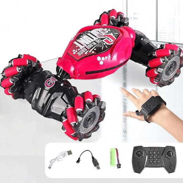 Gesture-Controlled RC Stunt Car – 4WD with 360° Flips — OutDoor by ELKLU
