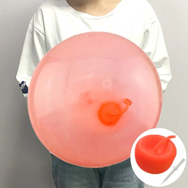 06eee7795ac7 Giant Inflatable Play Ball with 120 cm Soft TPR for Kids — OutDoor by ELKLU