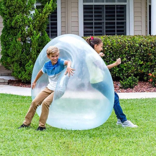 c151a43c6e06 Giant Inflatable Play Ball with 120 cm Soft TPR for Kids — OutDoor by ELKLU