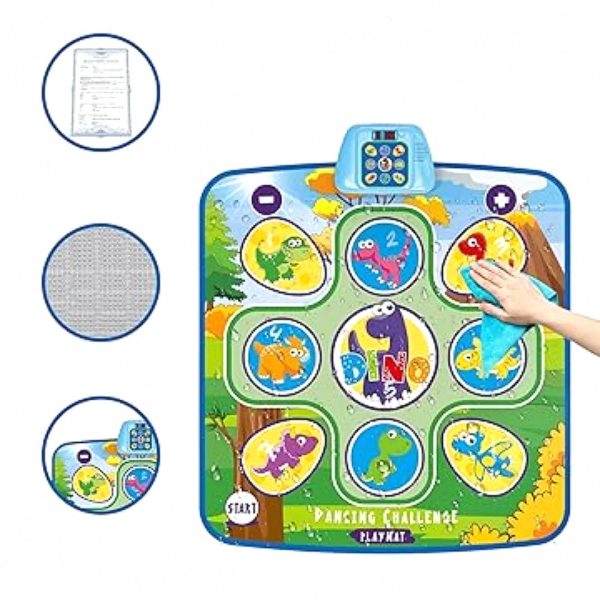 0cd291166c95 Interactive Dance Toy – 5 Game Modes with Music & Lights — OutDoor by ELKLU