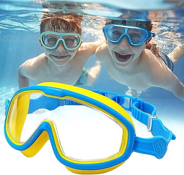 63bdb5361053 Kids Swim Goggles with Anti-Fog Lens — OutDoor by ELKLU