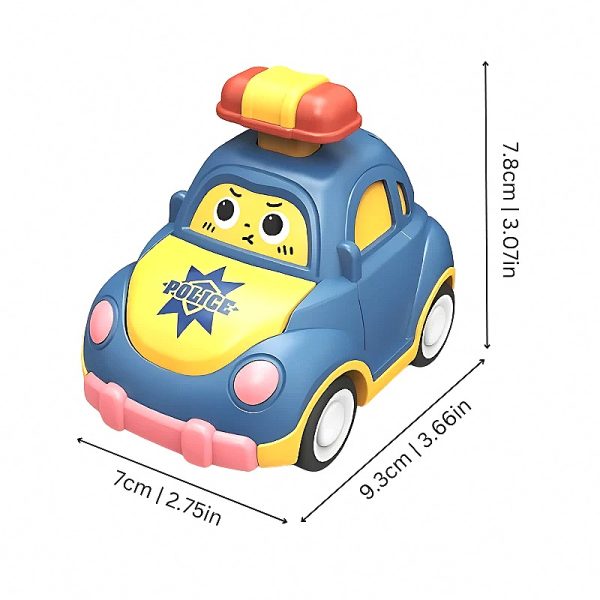 500a90968934 Magnetic Push-to-Transform Robot Car — Two-Form Play — Cars & Vehicles by ELKLU