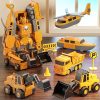 Magnetic Transforming Vehicle Set — Build Trucks, Planes, Robots — Cars & Vehicles by ELKLU