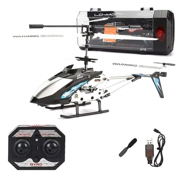 4c87540acd5f Mini RC Helicopter — Metal Frame with Gyro Stabilization — Cars & Vehicles by ELKLU