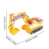Musical Light-Up Excavator Toy with One-Button Operation — Cars & Vehicles by ELKLU