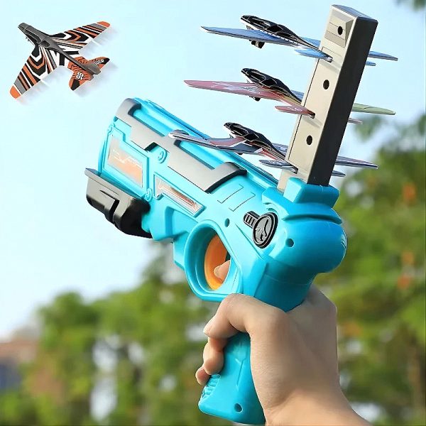 Plane Launcher Toy – Catapult Gun Range for Kids — OutDoor by ELKLU