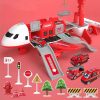 8f350bf55d66 Pull-Back Transforming Airplane Toy with Music — Cars & Vehicles by ELKLU