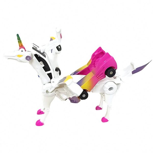 Push-and-Transform Robot Car — Battery-Free Mechanical Toy — Cars & Vehicles by ELKLU