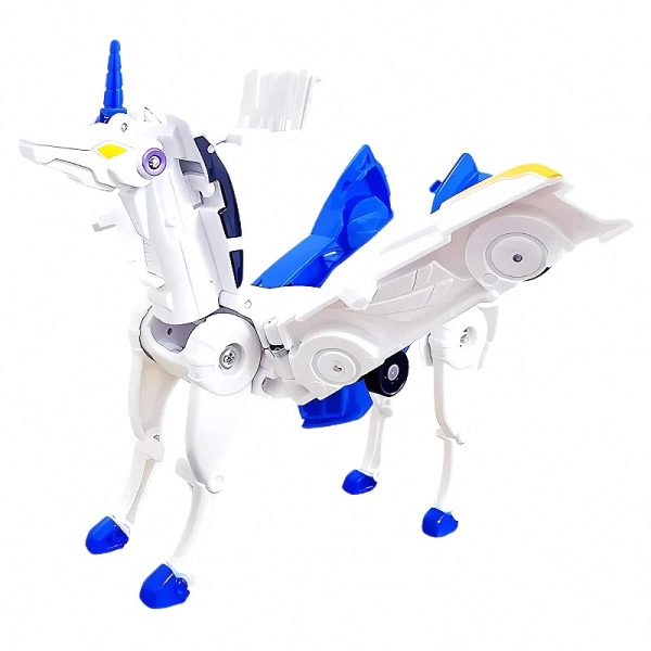 Push-and-Transform Robot Car — Battery-Free Mechanical Toy — Cars & Vehicles by ELKLU