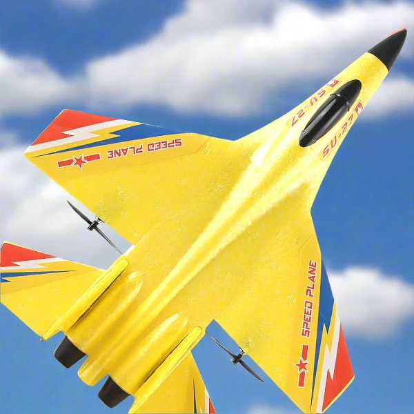 74a258c82d59 RC Foam Airplane with Rechargeable Battery & Auto-Stabilization — Cars & Vehicles by ELKLU