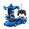 7f203b4a0a53 RC Robot Car Toy with Lights, Sounds & Auto-Transform — Cars & Vehicles by ELKLU
