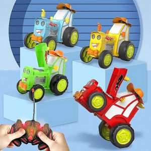 7ab8470f5683 RC Stunt Car with 360° Flips, LED Light Show & Music — Cars & Vehicles by ELKLU