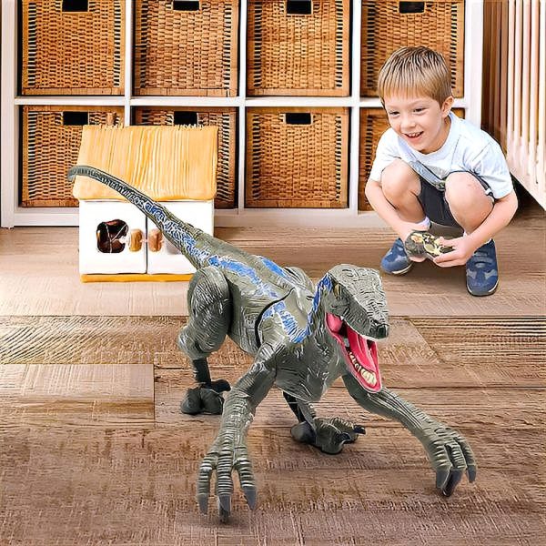 Remote Control Dinosaur Toy with Lights and Sound — OutDoor by ELKLU