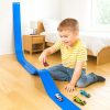 Roll-Up Flexible Race Track Set with Two Cars — Cars & Vehicles by ELKLU